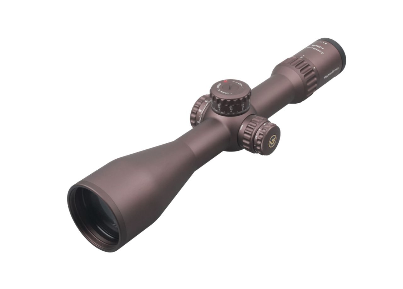 Luneta Continental x6 4-24x56 FFP FDE - Vector Optics - Precision