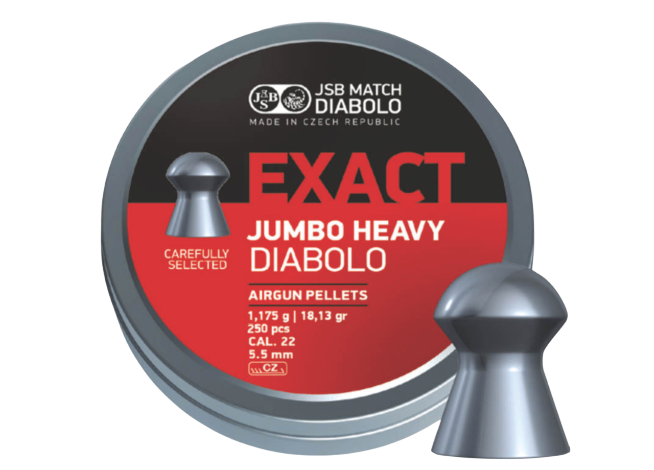 Pellet Exact Jumbo Heavy 18,13gr 5,5 - JSB Match Diabolo